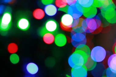 Festival arka plan fotoğraf gerçekçi bokeh ile ışıklar defocused