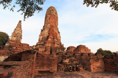 İl Ayutthaya, Tayland harabelerde Phra Ram Tapınağı (Wat Phra Ram)