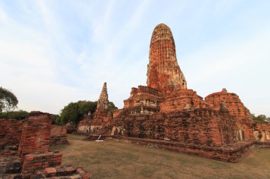 İl Ayutthaya, Tayland harabelerde Phra Ram Tapınağı (Wat Phra Ram)