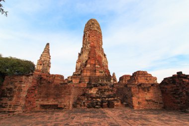 İl Ayutthaya, Tayland harabelerde Phra Ram Tapınağı (Wat Phra Ram)