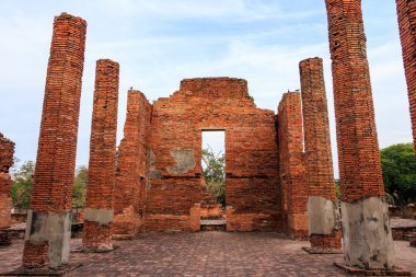 Wat Phra Sri Sanphet tapınağın Ayutthaya, Tayland (Phra Nakhon Si Ayutthaya Şapel)