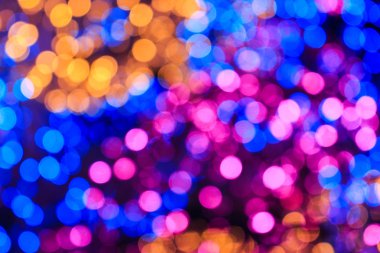 Festival arka plan fotoğraf gerçekçi bokeh ile ışıklar defocused