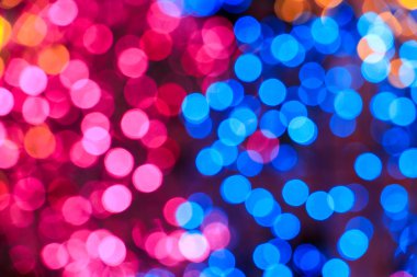 Festival arka plan fotoğraf gerçekçi bokeh ile ışıklar defocused