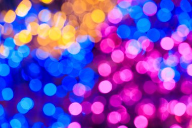 Festival arka plan fotoğraf gerçekçi bokeh ile ışıklar defocused