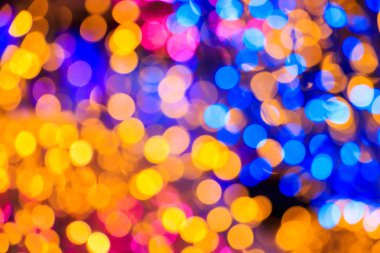 Festival arka plan fotoğraf gerçekçi bokeh ile ışıklar defocused