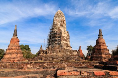 Pagoda of King Borommarachathirat II of the Ayutthaya Kingdom called Ratburana Temple (locally know as Wat Ratburana)