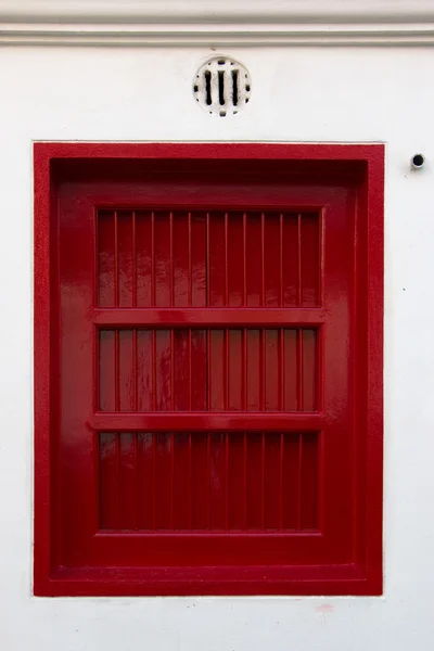 The Thai Style, Window in Thai Temple in Wat Benchamabopit Dusit — Stock Photo, Image