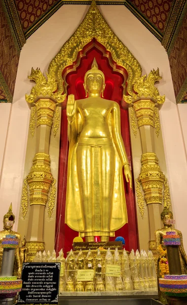 Phra ruang rodjanarith stehender Buddha in phra pathom chedi, nakhon pathom thailand — Stockfoto