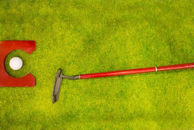 Güzel golf arka plan