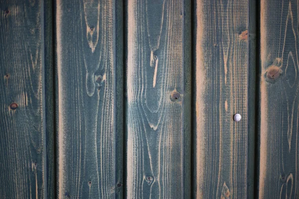 Parede de madeira azul — Fotografia de Stock