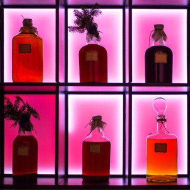 eski moda şişeleri