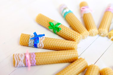 kokulu mumlar doğal balmumu yapılmış