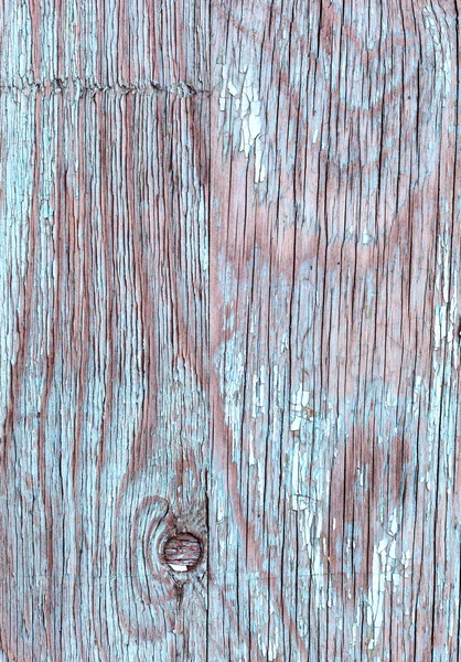 Kék régi fa táblák Grange, mint a háttér textúra. peeling paint. Másolja a hely. Függőleges tájolású. — Stock Fotó