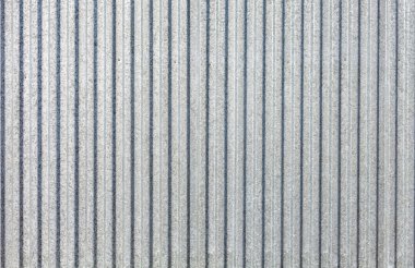 Galvanizli sac - oluklu metal yüzey dokusunu kopya alanı ile.