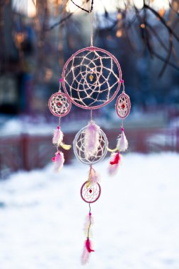Dreamcatcher el yapımı renkli rüya