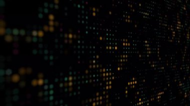 Noktalar ve ışıklarla soyut arkaplan