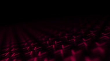 Üç boyutlu soyut arkaplan. Neon ışıkları. 3 boyutlu illüstrasyon. 3 d. Koyu boş arkaplan