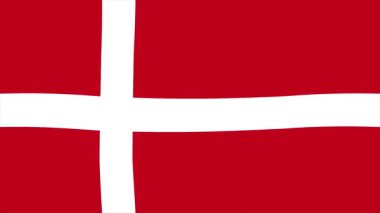 Danimarka bayrağı, vektör çizimi