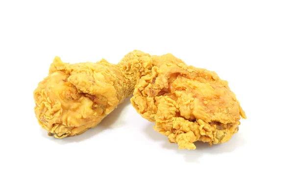 Жареная курица хрустящая вкусная — стоковое фото