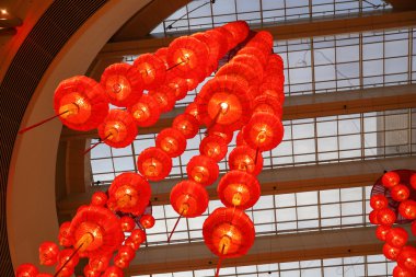 kırmızı Çin feneri.