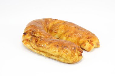 Topuz ekmek şeklinde U