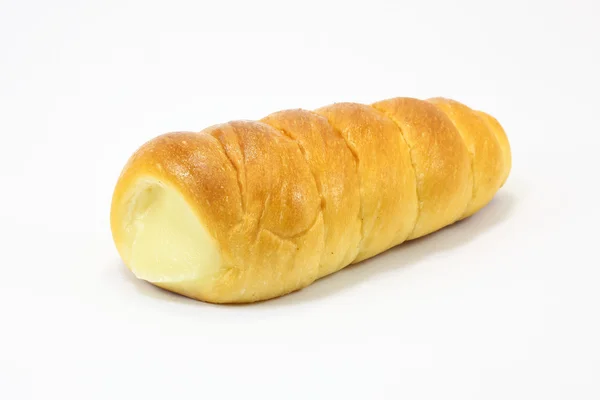 Rouleau de crème anglaise — Photo