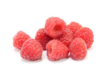 Kırmızı olgun ahududu meyve 