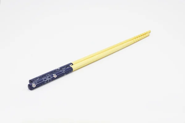 Chopsticks par de bambu — Fotografia de Stock