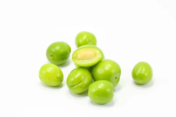 Zelená gage ryngle ovoce — Stock fotografie
