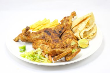 Tüm ücretsiz aralığı tavuk ızgara