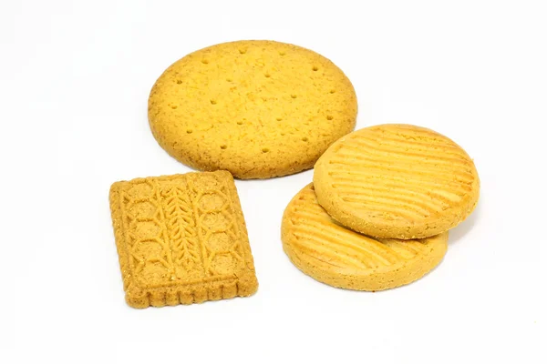 Assorted shape biscuit cookies — Stock Photo, Image