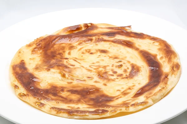 Plain Ghee Fried Paratha — Stock Photo, Image