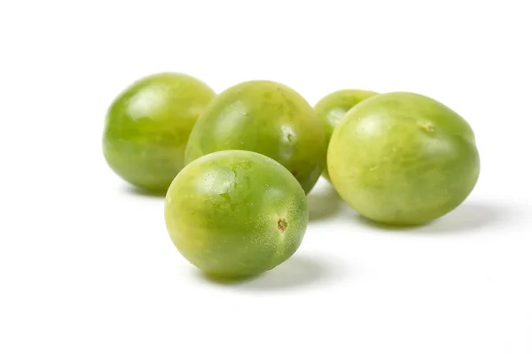 Grüne Kirschtomate — Stockfoto