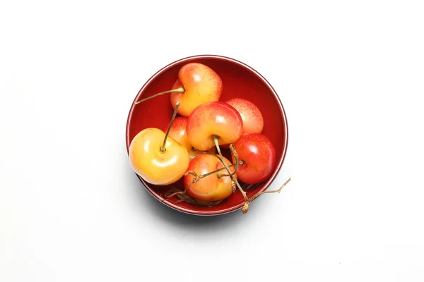 Red yellow Cherry Fruit Stock Picture