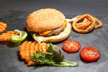 Hamburger çizburger burger