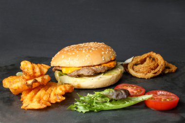 Hamburger çizburger burger
