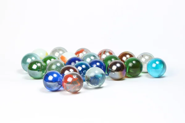 Colorful Marbles glass — Stock Photo, Image