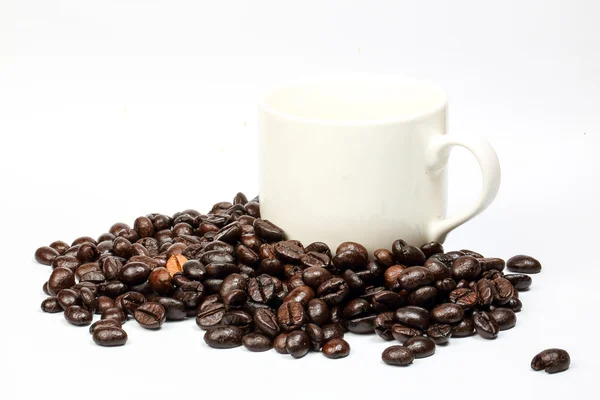 Кофе-бобы жареные — стоковое фото