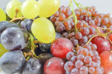 Taze Olgun tatlı üzüm karıştırın