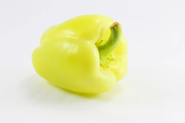 Peperoncino giallo chiaro peperone verde — Foto Stock