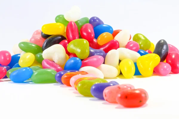 Candy jellybeans zásobníku — Stock fotografie