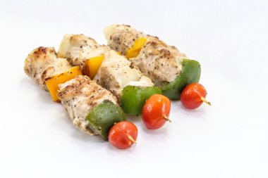 Izgara tavuk şiş kebap