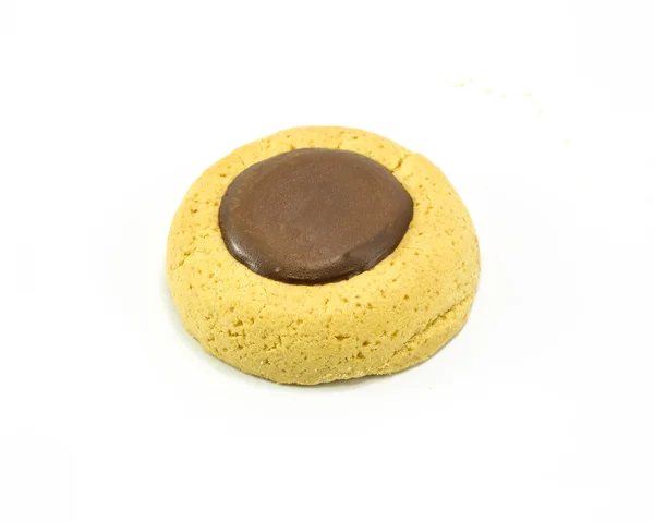 Chocolate drop cookies biscuits — Stock Photo, Image