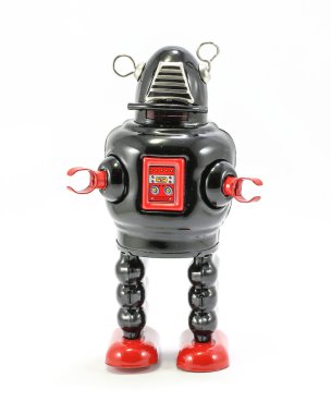 Teneke indirmeden robot oyuncak