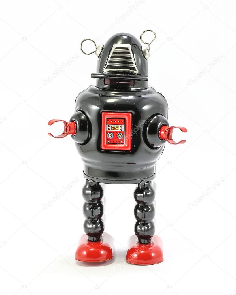 Juguete robot de bobina — Foto de stock #96718304 © oqba