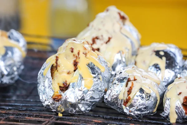 Potat a la parrilla al horno — Foto de Stock