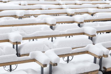 Kışın pek çok tezgah