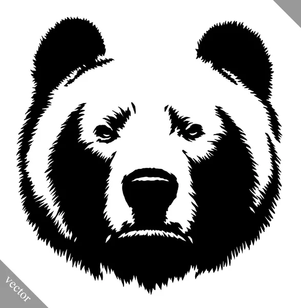 Фото Черно Белого Мишки