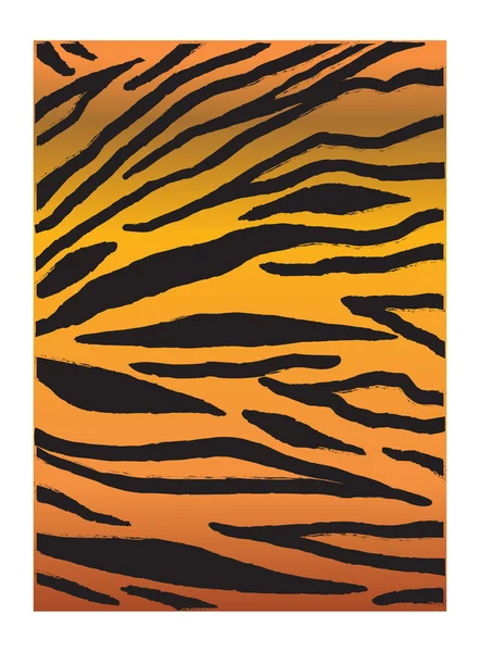 Fondo abstracto. Patrón de rayas de tigre. Ilustración vectorial digital. Diseño de tela. Fondos de pantalla — Vector de stock