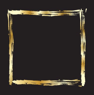 Hat altın çerçeve, arka plan